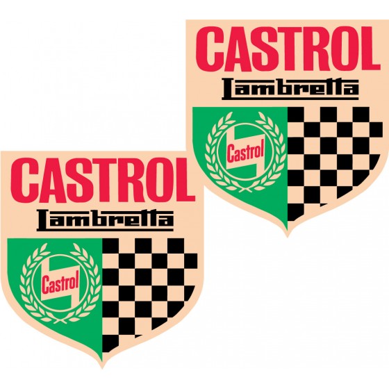 Lambretta Castrol Logo...