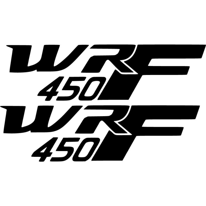 Yamaha Wr 450 Die Cut Style 2 Stickers Decals - DecalsHouse