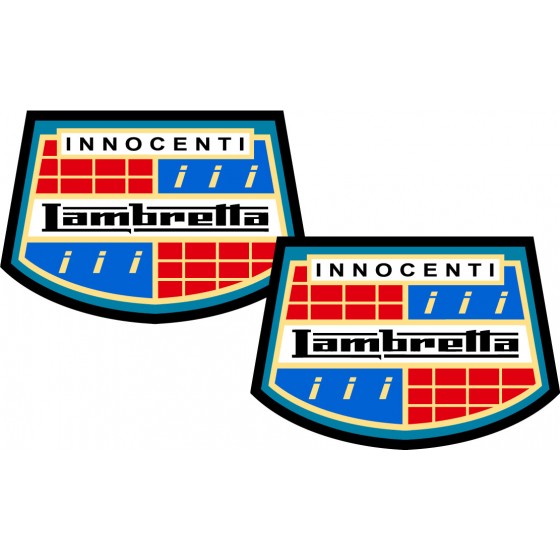 2x Lambretta Innocenti Logo...