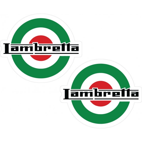 2x Lambretta Logo Style 3...