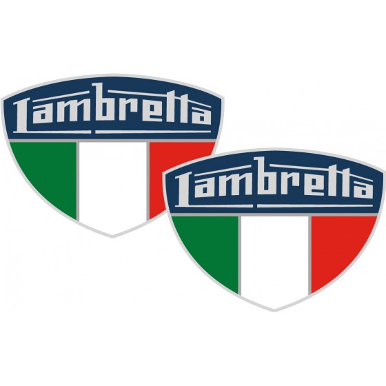 2x Lambretta Logo With...