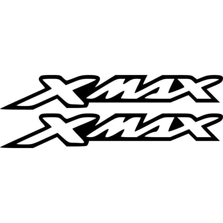 Yamaha X Max Die Cut Outline Stickers Decals - DecalsHouse