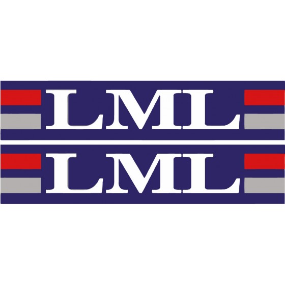 2x Lml Logo Stickers Decals