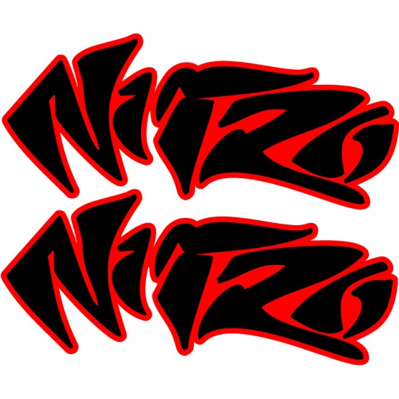 Mbk Nitro Stickers Decals 2x
