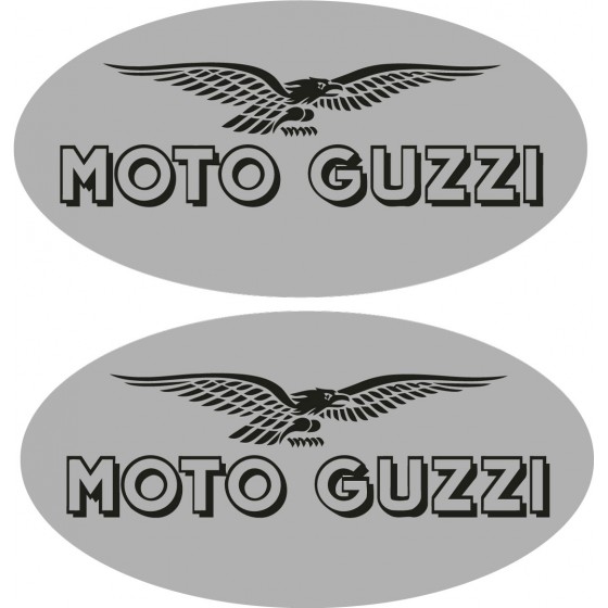 2x Moto Guzzi Logo Style 11...