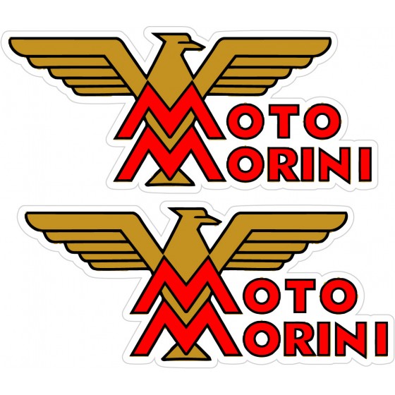 Moto Morin Logo Stickers...