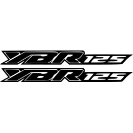 Yamaha Ybr 125 Die Cut Style 2 Stickers Decals - DecalsHouse