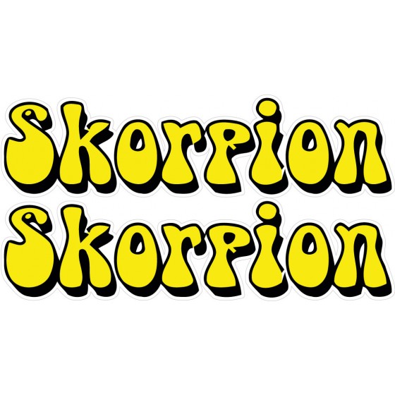 Muz Skorpion Stickers...