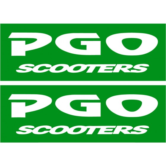 Pgo Logo Stickers Decals 2x