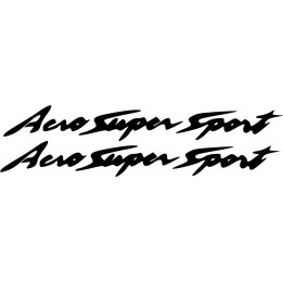 Yamaha Yzf Thunderace Aero Super Sport Die Cut Lettering Stickers Decals - DecalsHouse