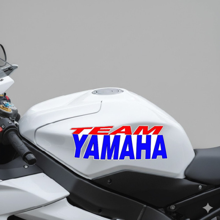 Team Yamaha Logo Stickers Decals - DecalsHouse