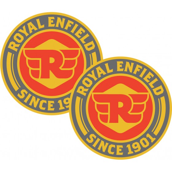 Royal Enfield Logo Round...