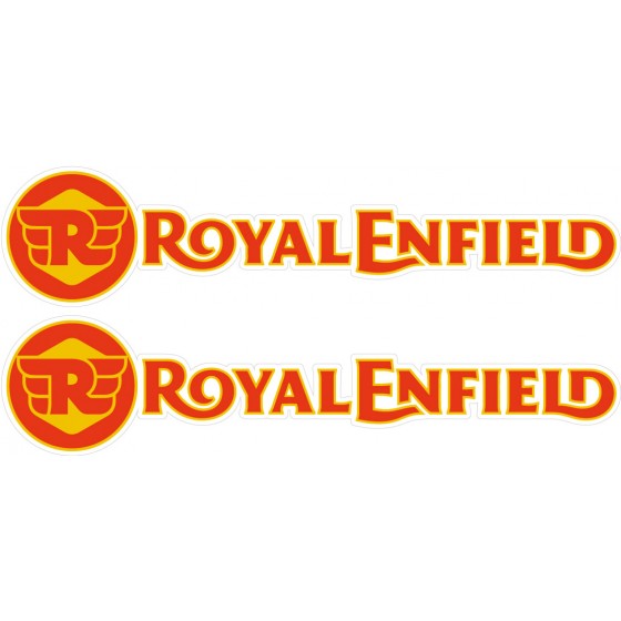 2x Royal Enfield Logo...