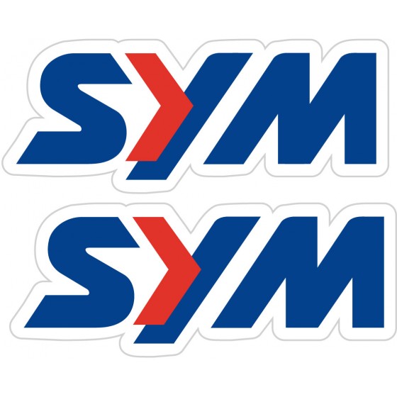 Sym Logo Stickers Decals 2x
