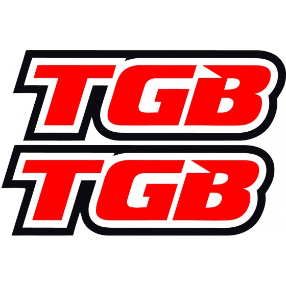Tgb Logo Stickers Decals 2x