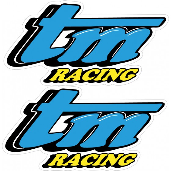 Tm Racing Logo Stickers...
