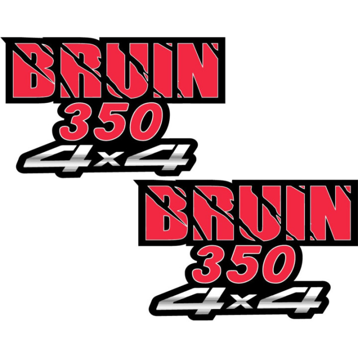 Yamaha Bruin 350 4x4 Stickers Decals - DecalsHouse