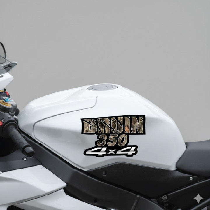 Yamaha Bruin 350 4x4 Style 2 Stickers Decals - DecalsHouse