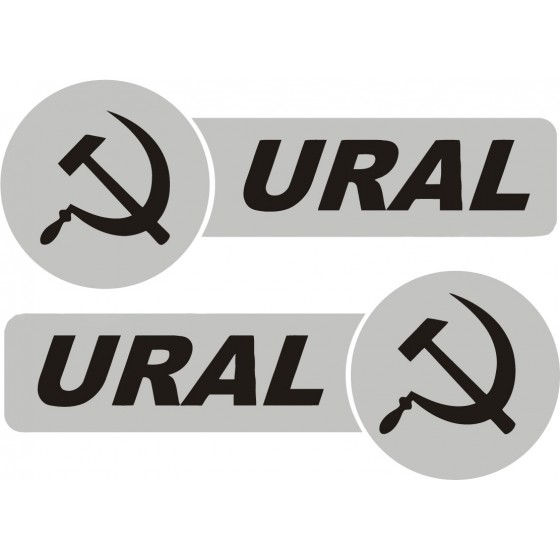 Ural Logo Style 5 Stickers...
