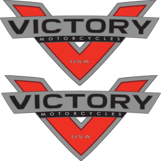 Victory Logo Stickers...