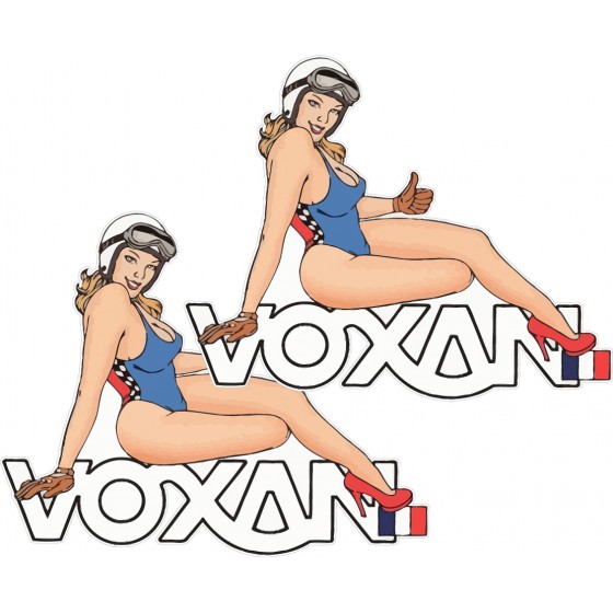 Voxan Logo Pin Up Girl...