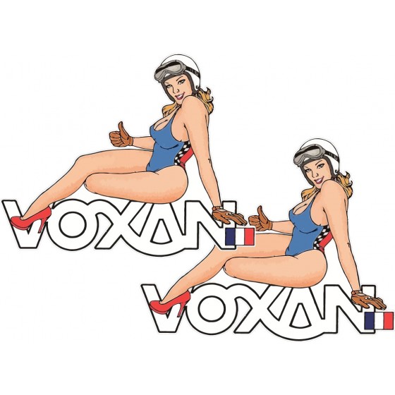 Voxan Logo Pin Up Girl...