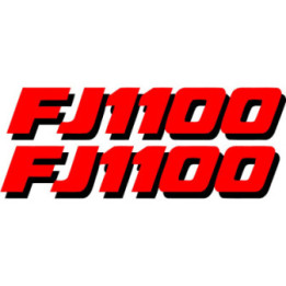Yamaha Fj 1100 Stickers Decals - DecalsHouse