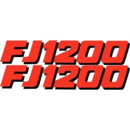 Yamaha FJ1200 Style 2 Stickers – Sport Tourer Decals (2-Pack)