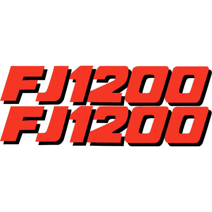 Yamaha FJ1200 Style 2 Stickers – Sport Tourer Decals (2-Pack)