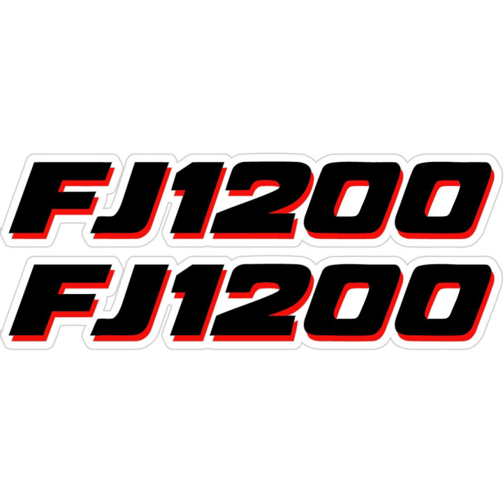 Yamaha Fj 1200 [Converted] Stickers Decals - DecalsHouse
