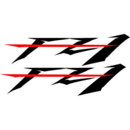 Yamaha FZ1 Naked Bike Stickers – Motorcycle Decals (2-Pack)