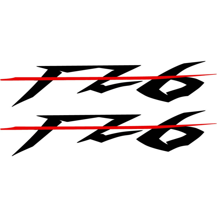 Yamaha Fz6 Style 4 Stickers Decals - DecalsHouse