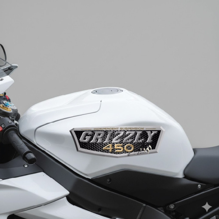 Yamaha Grizzly 450 Stickers Decals - DecalsHouse