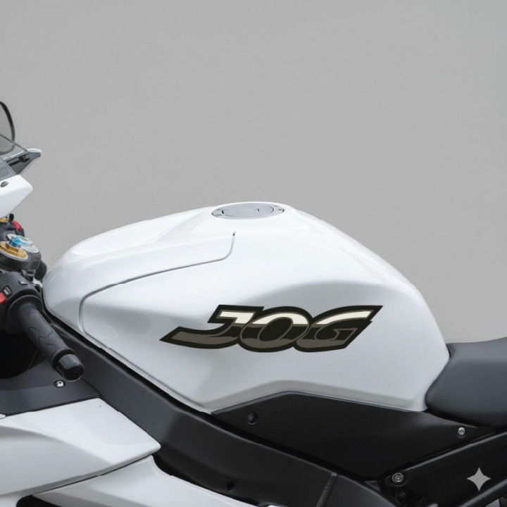 Yamaha Jog Style 3 Stickers Decals - DecalsHouse