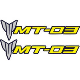 Yamaha Mt 03 Style 2 Stickers Decals - DecalsHouse