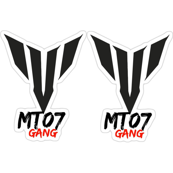 Yamaha Mt 07 Gang Stickers Decals - DecalsHouse
