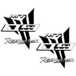 Yamaha Mt 09 Revs Your Heart Stickers Decals - DecalsHouse