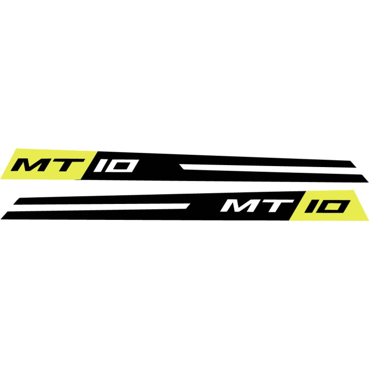 Yamaha Mt 10 Stripes Stickers Decals - DecalsHouse