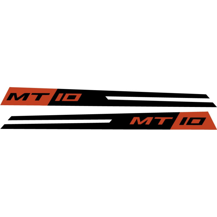 Yamaha Mt 10 Stripes Style 2 Stickers Decals - DecalsHouse