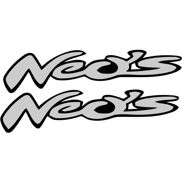 Yamaha Neos Style 2 Scooter Stickers – Side Panel Decals (2-Pack)