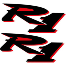 Yamaha R1 Stickers – YZF-R1 YZF-R1M Sportbike Decals (2-Pack) | DecalsHouse