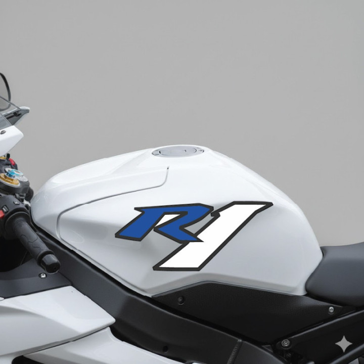 Yamaha R1 Style 5 Stickers Decals - DecalsHouse