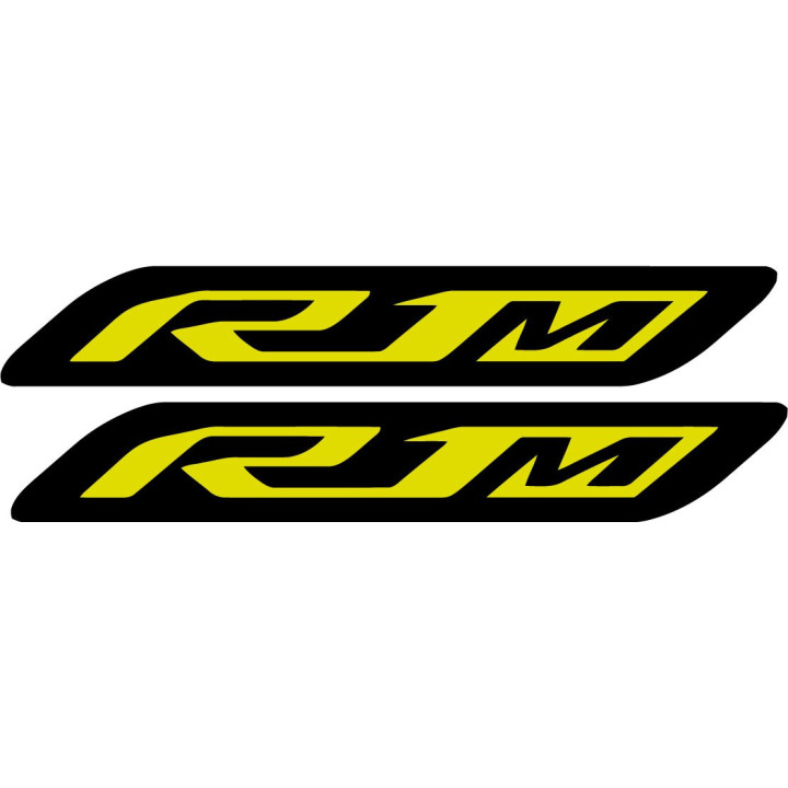 Yamaha R1m Yellow Stickers Decals - DecalsHouse