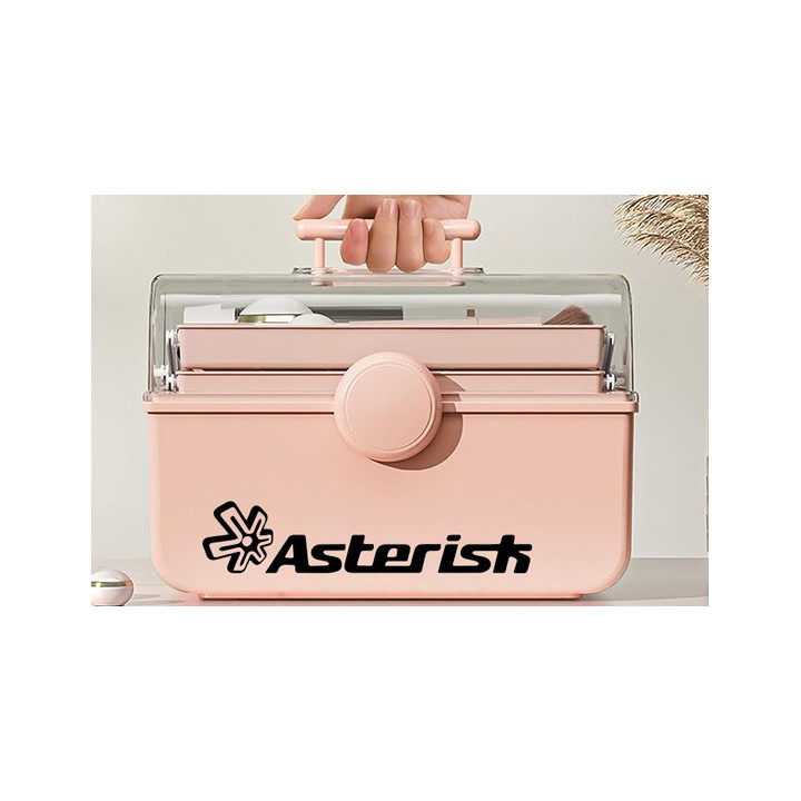 Asterisk Logo Stickers – Vinyl Decals for Gear (2-Pack)
