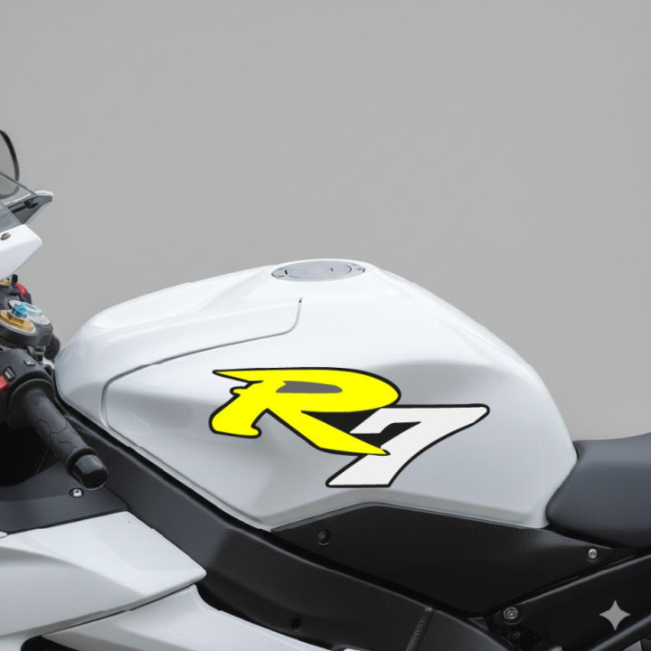 Yamaha R7 Style 2 Stickers Decals - DecalsHouse