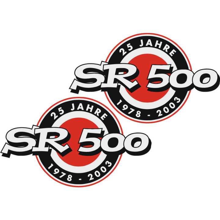 Yamaha Sr 500 Stickers Decals - DecalsHouse