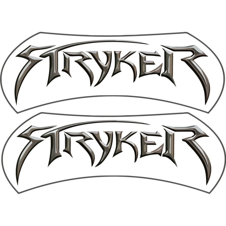 Yamaha Stryker Style 2 Stickers Decals - DecalsHouse
