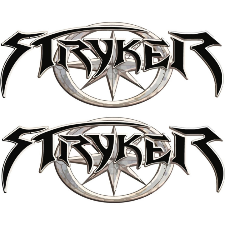 Yamaha Stryker Style 3 Stickers Decals - DecalsHouse