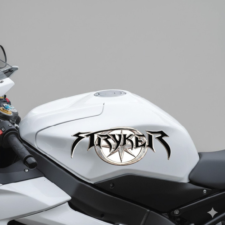 Yamaha Stryker Style 3 Stickers Decals - DecalsHouse