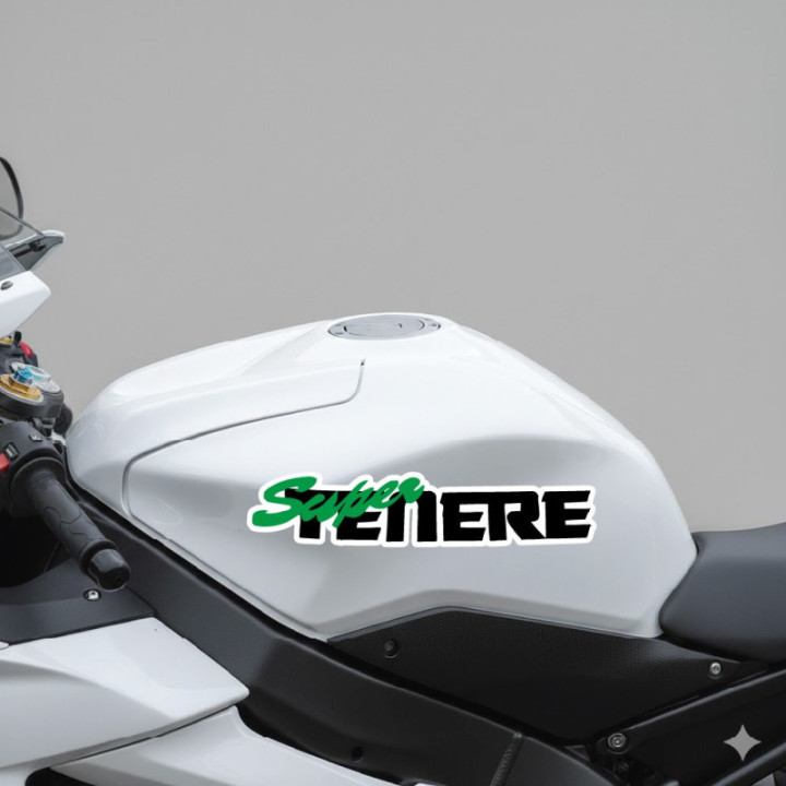 Yamaha Super Tenere Green Stickers Decals - DecalsHouse